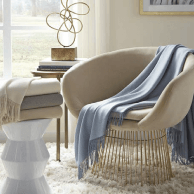 Bristol Pima Cotton/Alpaca Throw