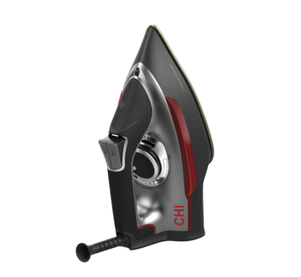 CHI® Manual Steam Iron in Black/Red - Image 2