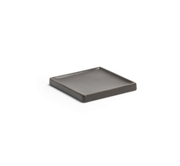 Java Square Stoneware Soap Dish
