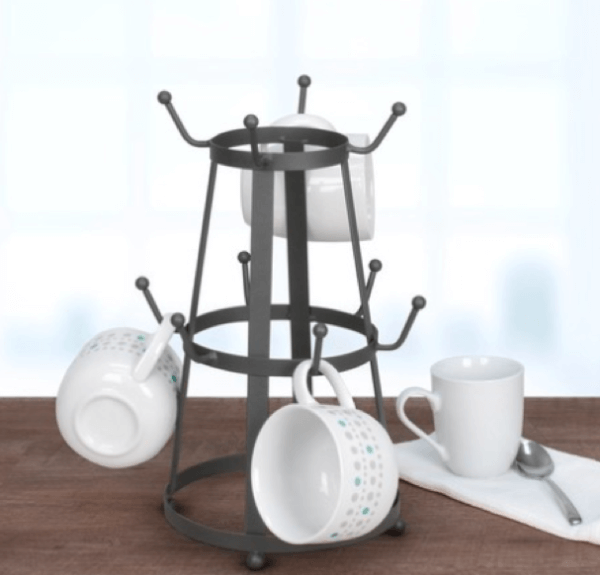 Stripe 10-Mug Holder