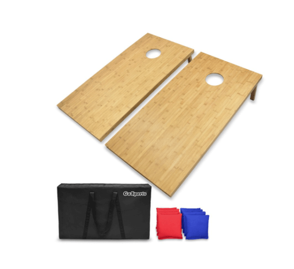 Premium Bamboo Cornhole Game - Image 2