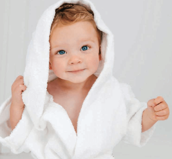 Children's Hooded Terry Robe