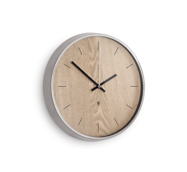 Madera Wall Clock Natural