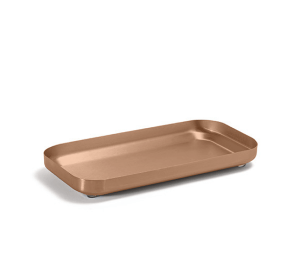 Geneva Rose Gold Amenity Tray
