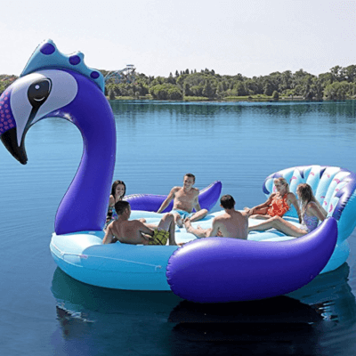 Peacock 6 Person Float