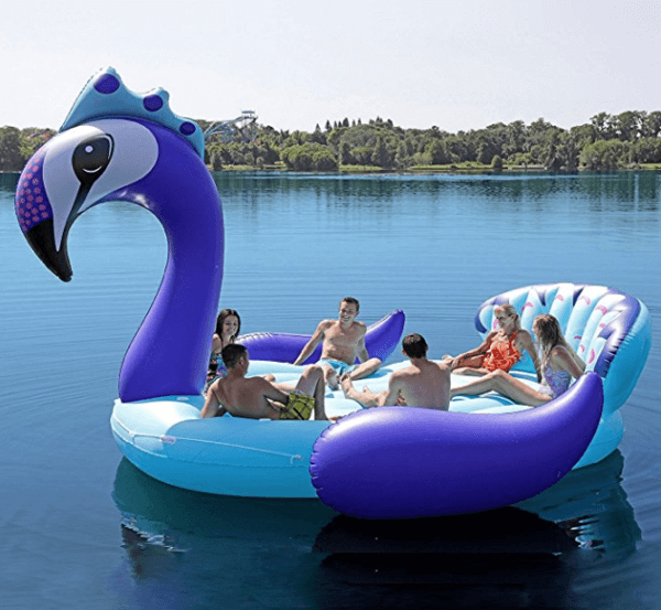Peacock 6 Person Float