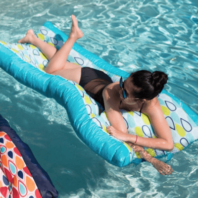 Blue & Yellow Kona Float Lounger