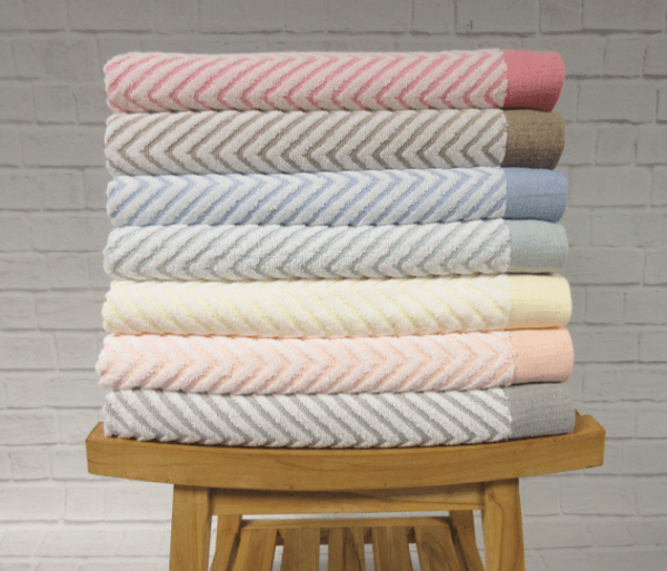 Fibertone Chevron Pool Towels