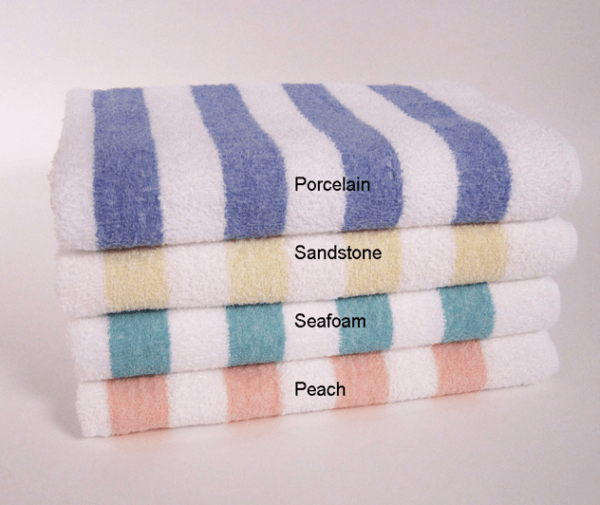 Fibertone Cabana Stripe Pool Towel 30x70 - Image 2