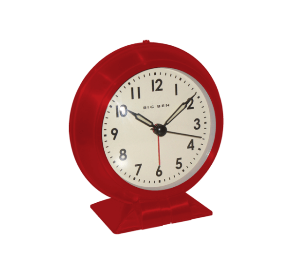 Big Ben Classic Red Alarm Clock