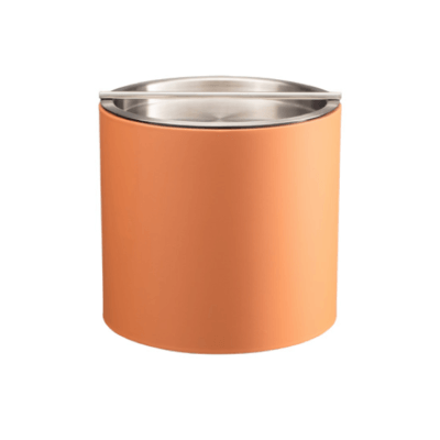 2 Qt Spice Orange Ice Bucket with Handlebar Lid