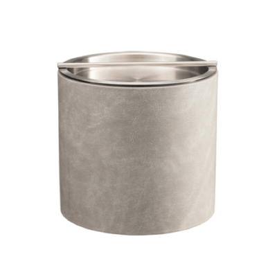 2 Qt Slate Grey Ice Bucket with Handlebar Lid
