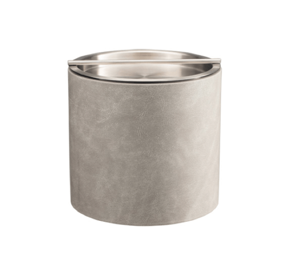 2 Qt Slate Grey Ice Bucket with Handlebar Lid