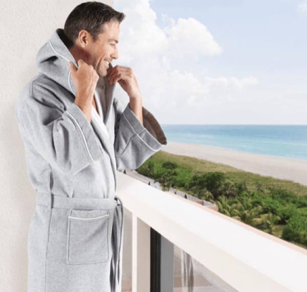 Sweatshirt Hooded Bathrobe