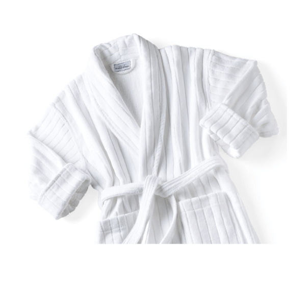 Velour Stripe Robe - Image 2