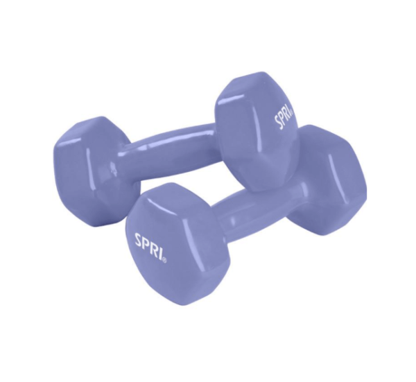SPRI Vinyl Dumbbells Set of 2 - Image 4