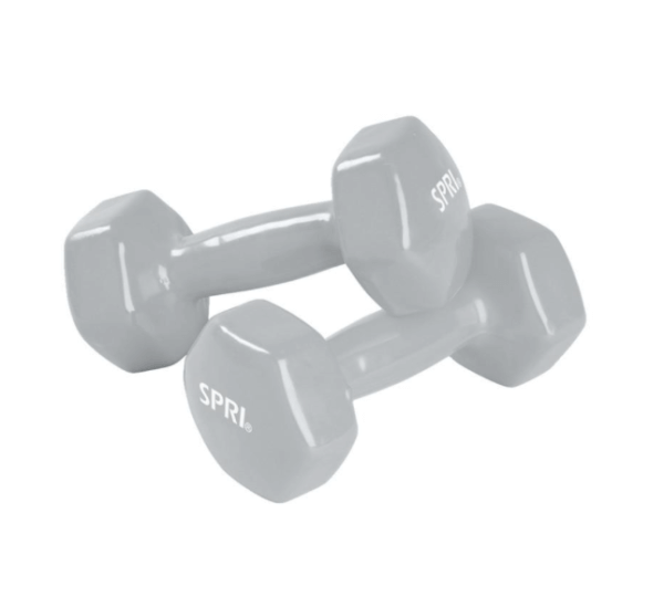SPRI Vinyl Dumbbells Set of 2 - Image 3