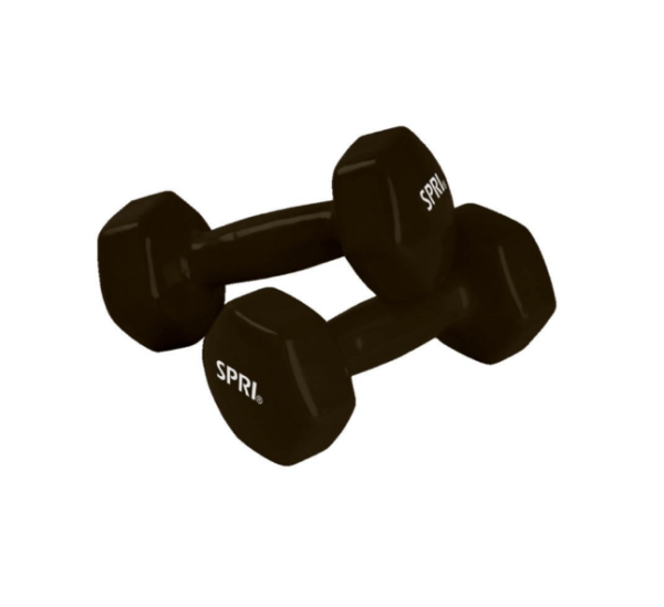 SPRI Vinyl Dumbbells Set of 2 - Image 5
