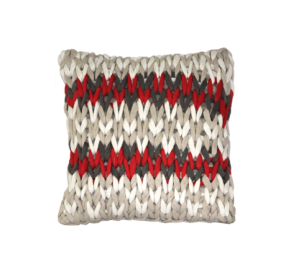 Nordic Chunky Knit Pillow - Image 2