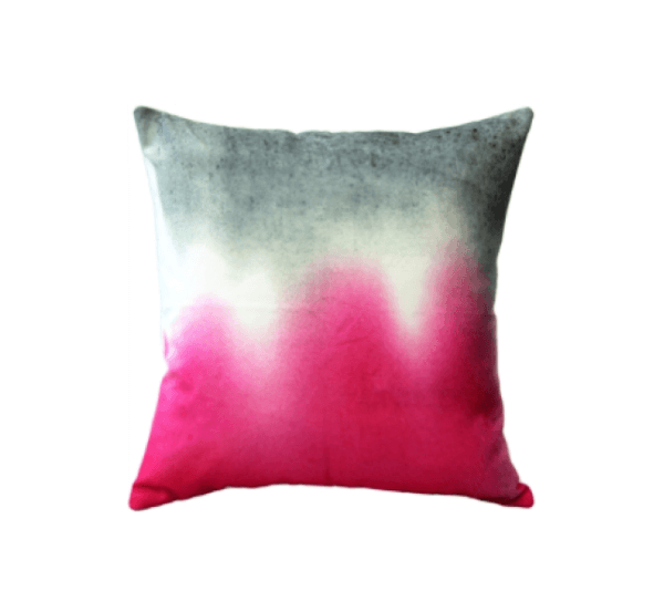 Pink Earth Throw Pillow