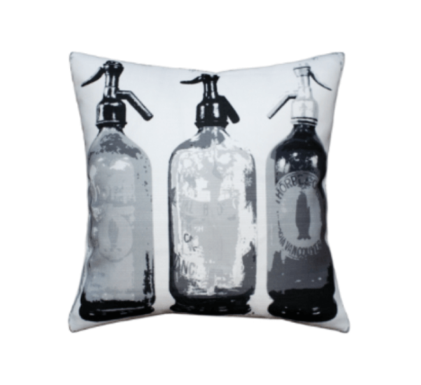 Seltzer Black & White Pillow