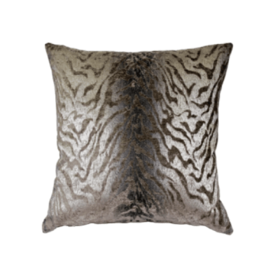 Ruffino Mocha Chenille Throw Pillow