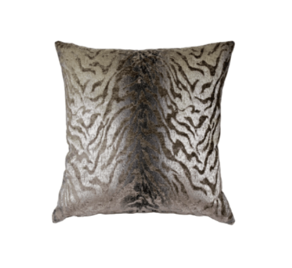 Ruffino Mocha Chenille Throw Pillow
