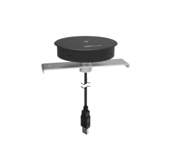 TeleAdapt Qi In Desk Wireless Charger - Image 2