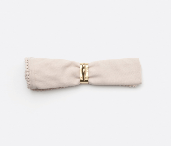 Hailey Gold Napkin Ring - Image 2