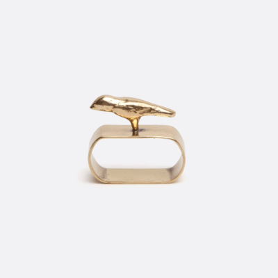 Hailey Gold Napkin Ring