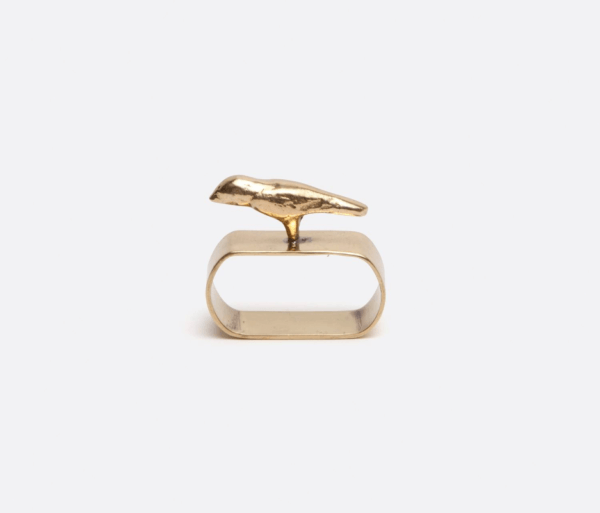 Hailey Gold Napkin Ring