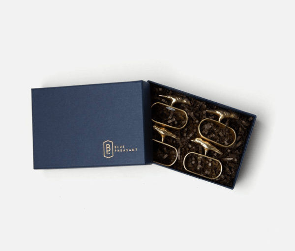 Hailey Gold Napkin Ring - Image 3