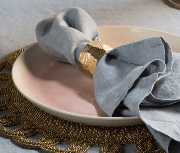 Gian Gold Napkin Ring - Image 2