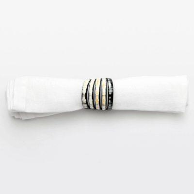 Azure Napkin Rings Set of 4