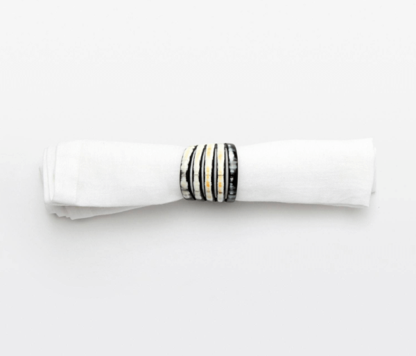 Azure Napkin Rings Set of 4