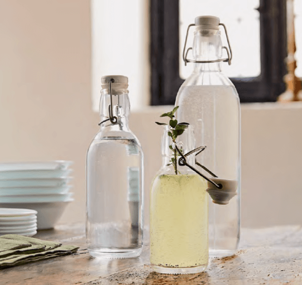 Bormioli Rocco Emilia Bottle with Hermetic Lid