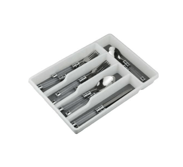Cutlery Tray with Rubber Liner