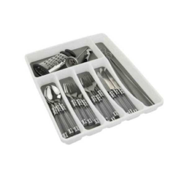 Large Cutlery Tray with Rubber Liner