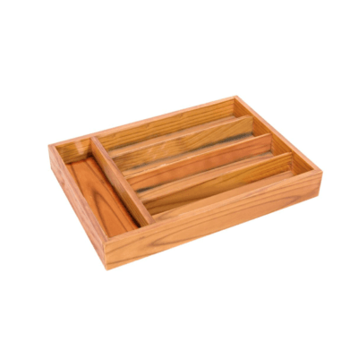 Pine Cutlery Tray