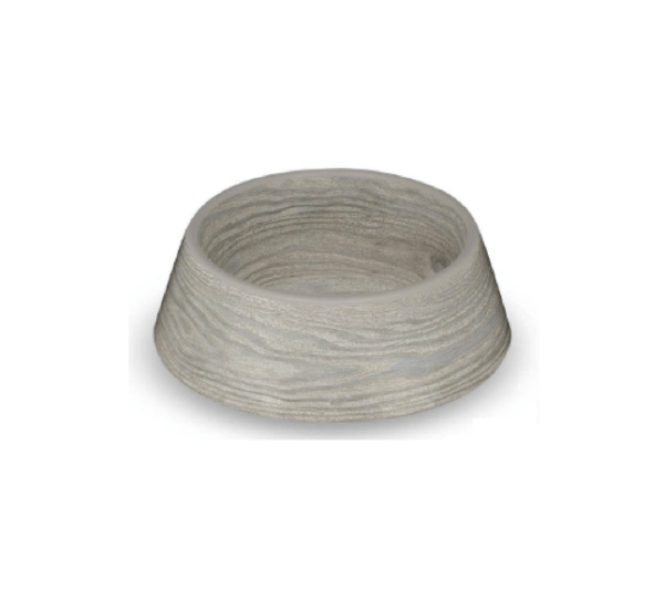 Grey French Oak Pet Bowl