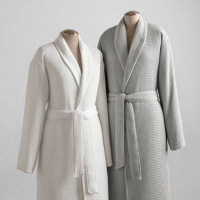 Hotel Waffle Terry Robe