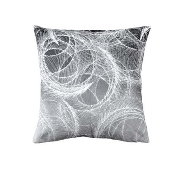 Feather Swirl Throw Pillow 20 x 20 - Image 2