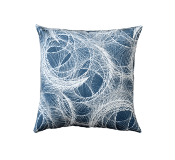 Feather Swirl Throw Pillow 20 x 20 - Image 3