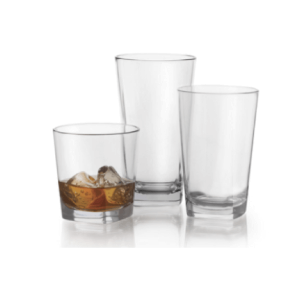 Cubed Acrylic Drinkware