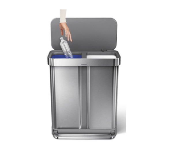 58L Rectangular Recycler Step Can - Image 5