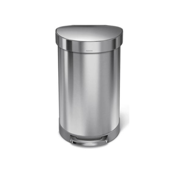 45L Semi Round Step Can - Image 2