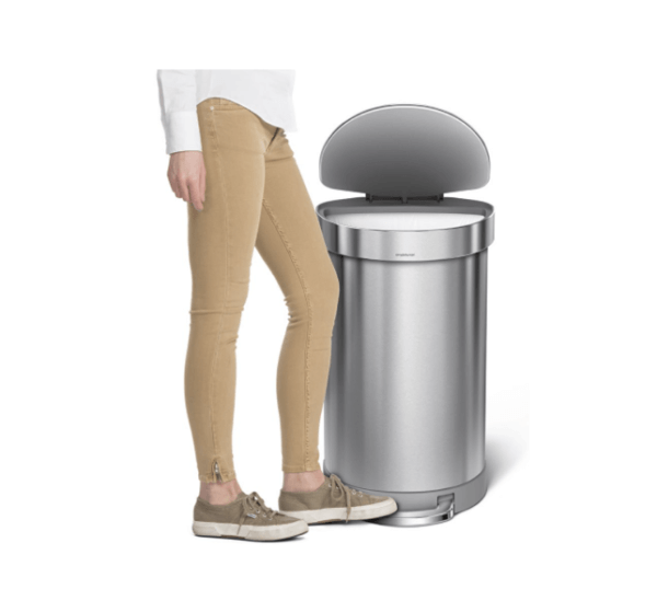 45L Semi Round Step Can - Image 3