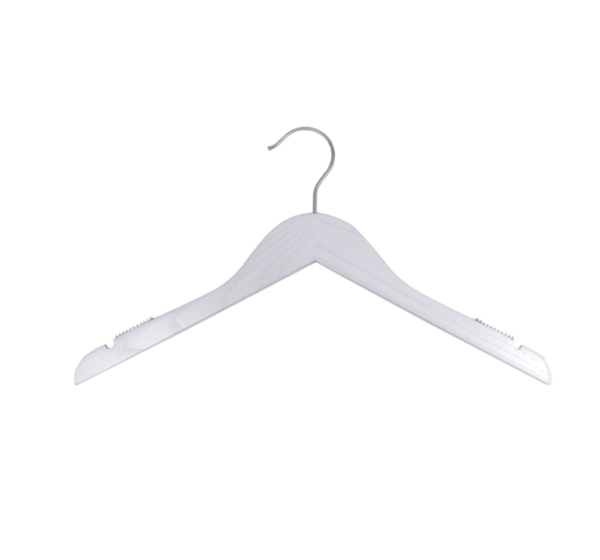 Shirt Hanger Whitewash Low Gloss 17"