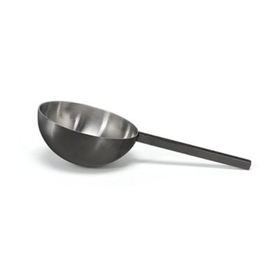 Matte Black Brushed SS Ice Scoop