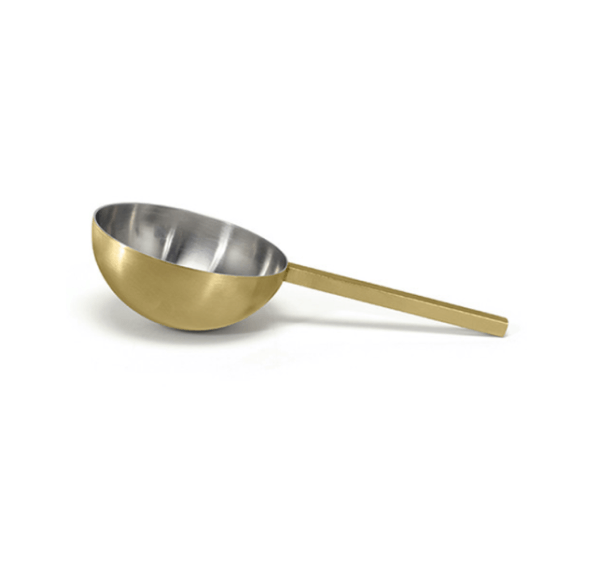 Matte Brass SS Ice Scoop